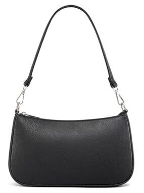 Hobo Handbag Crossbody Purse with Removable Straps, Multi-Pocket, PU Leather
